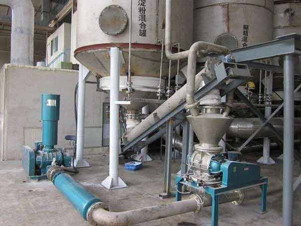 食品廠羅茨鼓風(fēng)機（面粉廠使用）