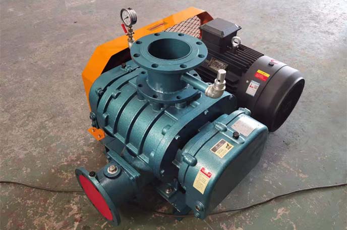 羅茨真空泵 羅茨風(fēng)機廠家發(fā)貨云南鑫仟順XQSSR120L羅茨真空泵(圖2)